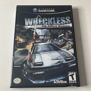 Wreckless The Yakuza Missions for Nintendo Gamecube. CIB.‎ Complete. Nice Disc!